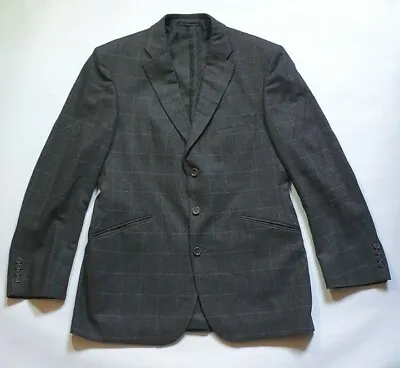 £30 • Buy Mulberry Men's Wool Dark Grey Suit Jacket Size 40R. Excellent Condition 