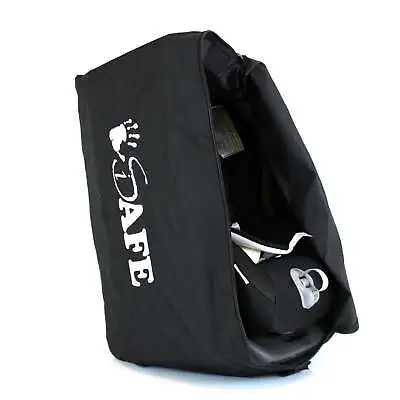 ISafe Universal Carseat Travel / Storage Bag For Maxi-Cosi Tobi Car Seat (Black • £26.20