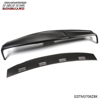 $107.63 • Buy Fit For 2002 2003 2004 2005 Dodge Ram 1500 250 Two Piece Dash Cover Overlay Kit