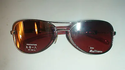 John Galliano U2  G1015  Shu/p3  60[]16  130 Couture  Sunglasses - France $350r • $162.56