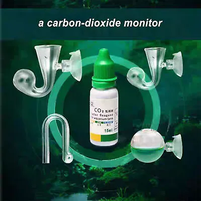 Aquatics Co2 Drop Checker Solution Fish Tank Test CO2 Kit Aquatic Co2 Checker • $11.86
