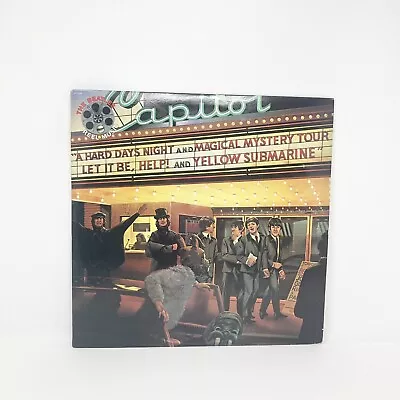Vintage The Beatles Reel Music Vinyl Record Album LP 1982 With Booklet • $19.95