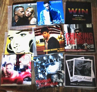 $29.99 • Buy 9 2000s/2010s CD Singles Promos Madonna Chris Brown Jennifer Lopez Pitbull +