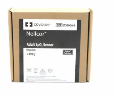 $59 • Buy Covidien Nellcor DS100A-1 Adult SpO2 Sensor Original -Same Day Ships - LOT OF 1