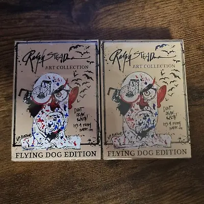 Ralph Steadman Flying Dog V1 Playing Cards New & Sealed Rare Art Of Play Deck • £49.99