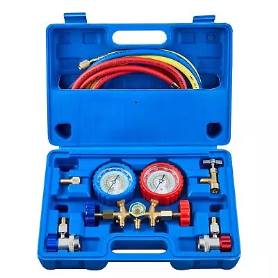 OMT AC Manifold Gauge Set Automotive HVAC Refrigeration Fit R12 R22 R502 R134a • $38.21