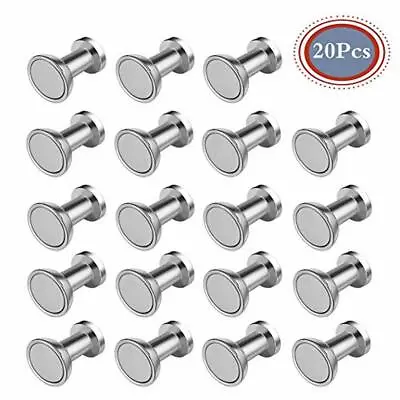  20 Pack Strong Magnetic Push Pins For Magnetic Calendar And Whiteboards  • $11