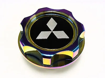 Mitsubishi Motors Engine Billet Aluminum Neo Chrome Valve Cover Cap Oil Filler S • $23.99