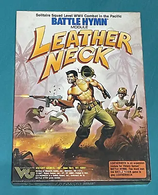 Battle Hymn Module : Leatherneck | Victory Games {UNPUNCHED_COMPLETE} OOP RARE • $139.45