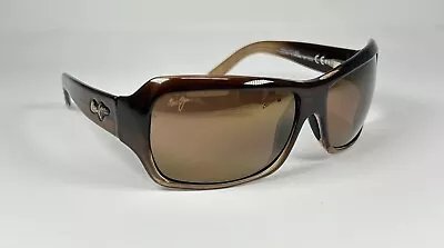 Maui Jim Palms Rootbeer Fade Bronze HCL Polarized Sunglasses MJ111-01 • $84.95