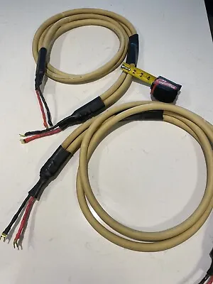 MIT  MH -750 Music Hose Loudspeaker Interface Cables 8 FT Long Pair Cables. • $395