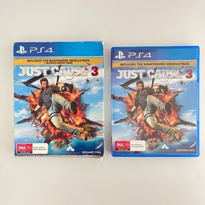 Just Cause 3 - Sony PlayStation 4 PS4 Game VGC PAL Australia • $10