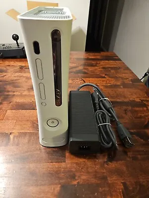 Microsoft Xbox 360 White 60GB Console And Power Brick. Tested • $55