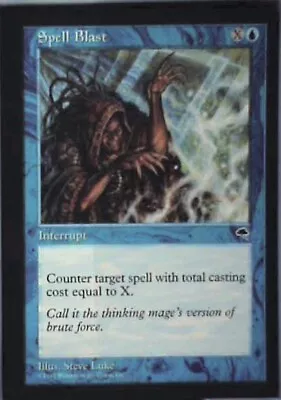 Spell Blast - Tempest: #89 Magic: The Gathering NM R12 • $1.39