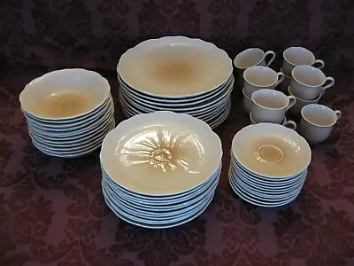 Mikasa Spring Amaryllis Ceramic Dinnerware Set For 12 - 59 Pcs - Very Nice! • $349.99