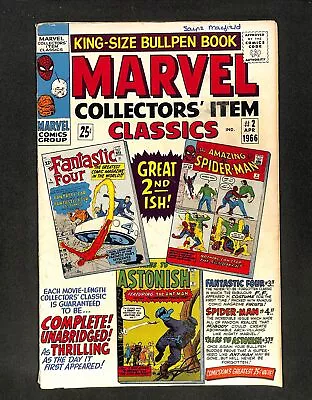 Marvel Collectors' Item Classics #2 Fantastic Four Amazing Spider-Man! • $0.99