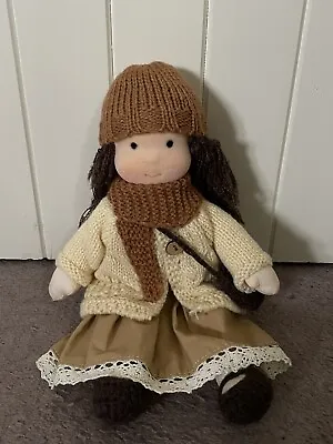 Charming 11” Waldorf Style Doll With Handmade Clothes • £22.40