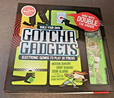 Klutz Build Your Own Gotcha Gadgets DIY Electronics Kit Sounds 20 Gizmos New Box • £34.48