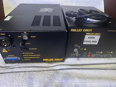 Melles Griot 176b-240b Ion Laser Head And Dpss Power Supply Controller • $299.99