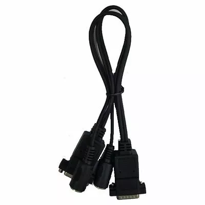 Cable Up CU/SBC001 D-SUB 15 Male/MIDI Female (x2) To D-SUB 15 Female Sound Cable • $14