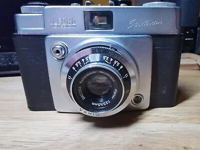 Old Vintage Camera Ilford Sportsman Made In Germany 1959 35mm With Original Case • £19.99
