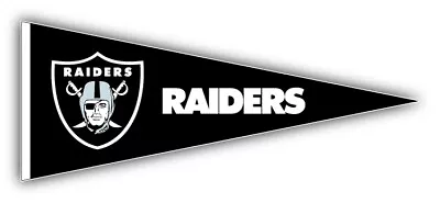 Oakland Raiders NFL Football Sport Logo Car Bumper Sticker Decal ''SIZES'' • $3.75