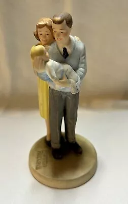 Norman Rockwell Limited Edition  New Arrival  Bone China Figurine By Gorham 1985 • $12.90