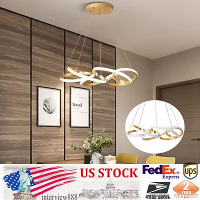 Modern Nordic Hanging Lamp Chandelier Home Pendant Art Ceiling Light Fixture 78W • $75.11