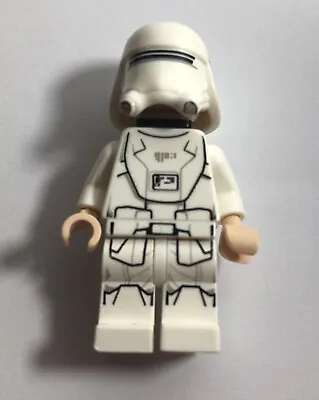 Lego Minifigure First Order Snowtrooper W. Backpack & Helmet Sw0701 Star Wars • £5.99