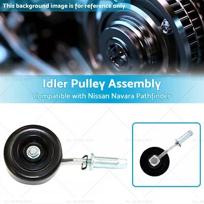 Belt Tensioner Idler Pulley Assembly For Nissan Navara D40 YD25 Pathfinder R51 • $85.59