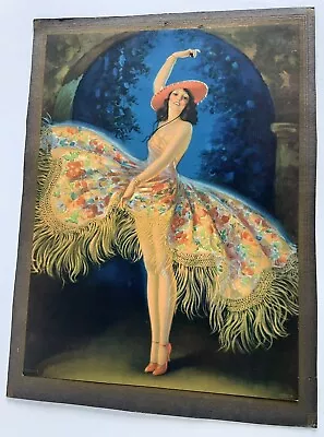 Vtg1933 Mariquita Spanish Dancer By Edward Mason Eggleston Print PinUp Woman Dow • $19.99