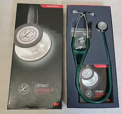 Littmann Cardiology IV Stethoscope Hunter Green 6155 • $149.99