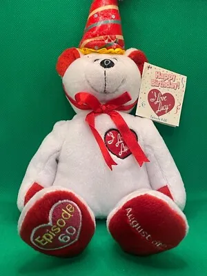  I Love Lucy  Last Birthday Plush Bear With Party Hat • $30