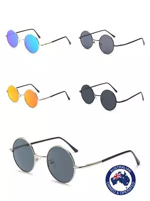 $12.95 • Buy Mens Women's Fashion Retro Vintage Fashion Round Sunglasses