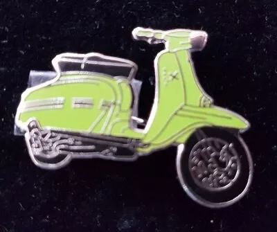 Lambretta Cutout Scooter Enamel Badge - 3 Colours • £2.75