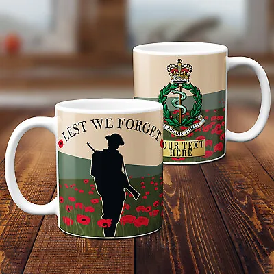 Personalised Medical Corps Mug British Military Cup Offical Badge Dad Gift VPM82 • £12.95