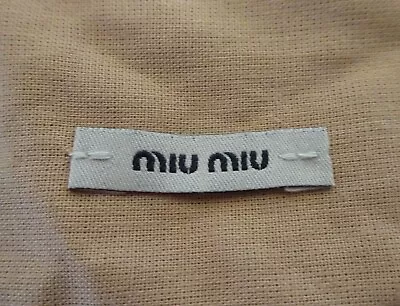 MIU MIU Branded  Dust Bag 32cm X 21cm - Bags / Shoes / Clothing / Jewellery - • $16.02