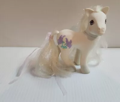 My Little Pony Bridal Beauty G1 1989 Vintage Tinsel Hair • $19.95