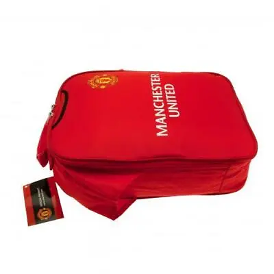 Manchester United FC Shirt Shape (Kit) Lunch Bag Official Merchandise NEW UK • £15.89