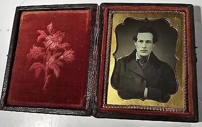 Daguerreotype Of A Man In A Napoleonic Pose  • $30