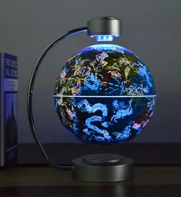 8 Inch Magnetic Levitation Globe Constellation Rotation Sphere Technology Light • £81.59