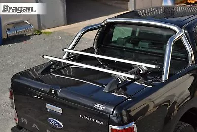 Hard Tonneau Cover Top Rails + Cross Bars For Nissan Navara D22 1997-2005 Short • $423.30