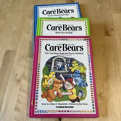 Care Bears Books 19831984 Lot Of 3 Hardcover Children's Vintage • $19.88