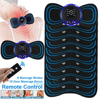 Pulse Tens Unit EMS Massager Back Full Body Muscle Stimulator Pain Relief Device • $22.99