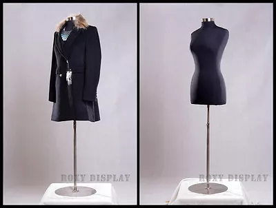 Female Size 10-12 Mannequin Manequin Manikin Dress Form #F10/12BK+BS-04 • $130