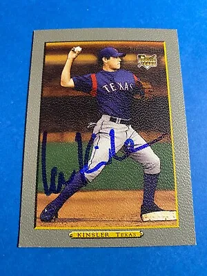 Ian Kinsler 2006 Topps Turkey Red Auto Ip Signed Texas Rangers Trhof Rc Rare • $19.99