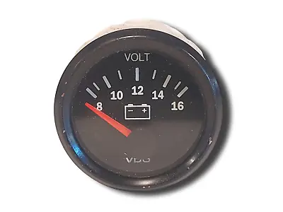 VDO Amp Battery Gauge Voltage - Modern - 2  52mm Vintage Gauge Universal  F182 • $37.89