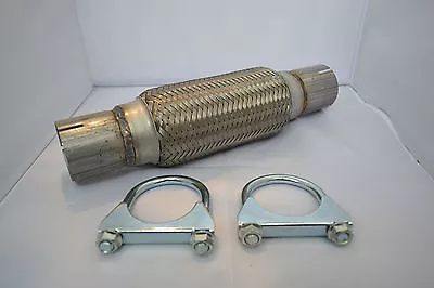 £19.90 • Buy 1.75  Stainless Steel 45mm Exhaust Pipe Repair Flexi Tube Join Flex 645300n