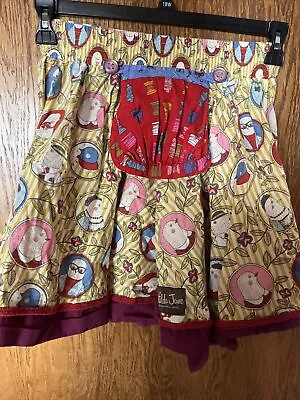 Matilda Jane Skirt Size 14 Paint By Numbers Self Portrait Bird • $5.04