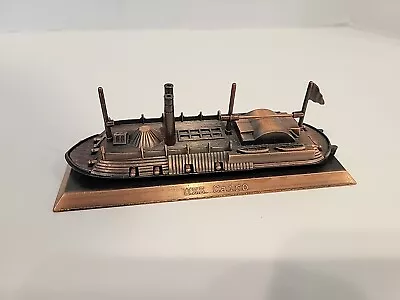 Vintage American Civil War Boxed USS Cairo Metal Ship Wargame ACW Usable Model • $20